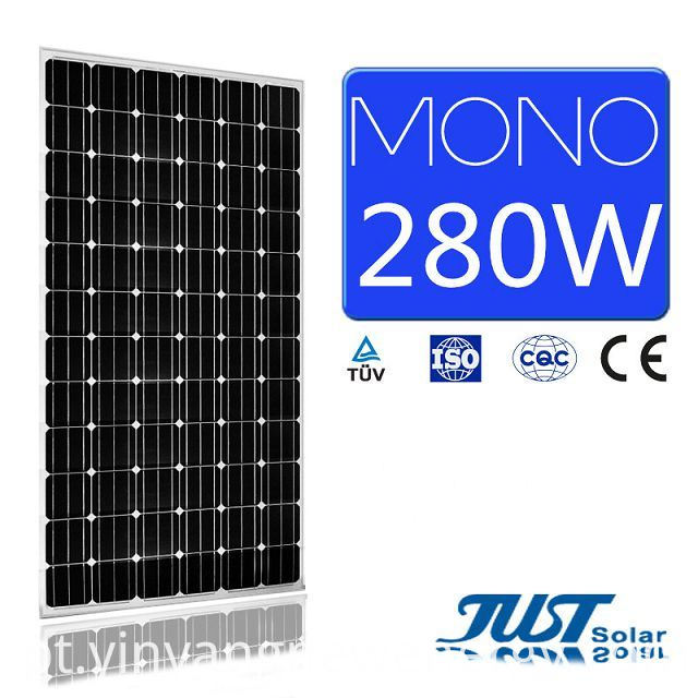 280W Monocrystalline PV Moduel para Energia Sustentável